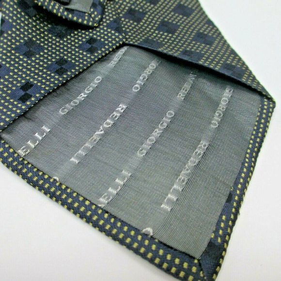 Giorgio Redalli Men's Tie 100% Silk Made in Italy - Picture 6 of 7